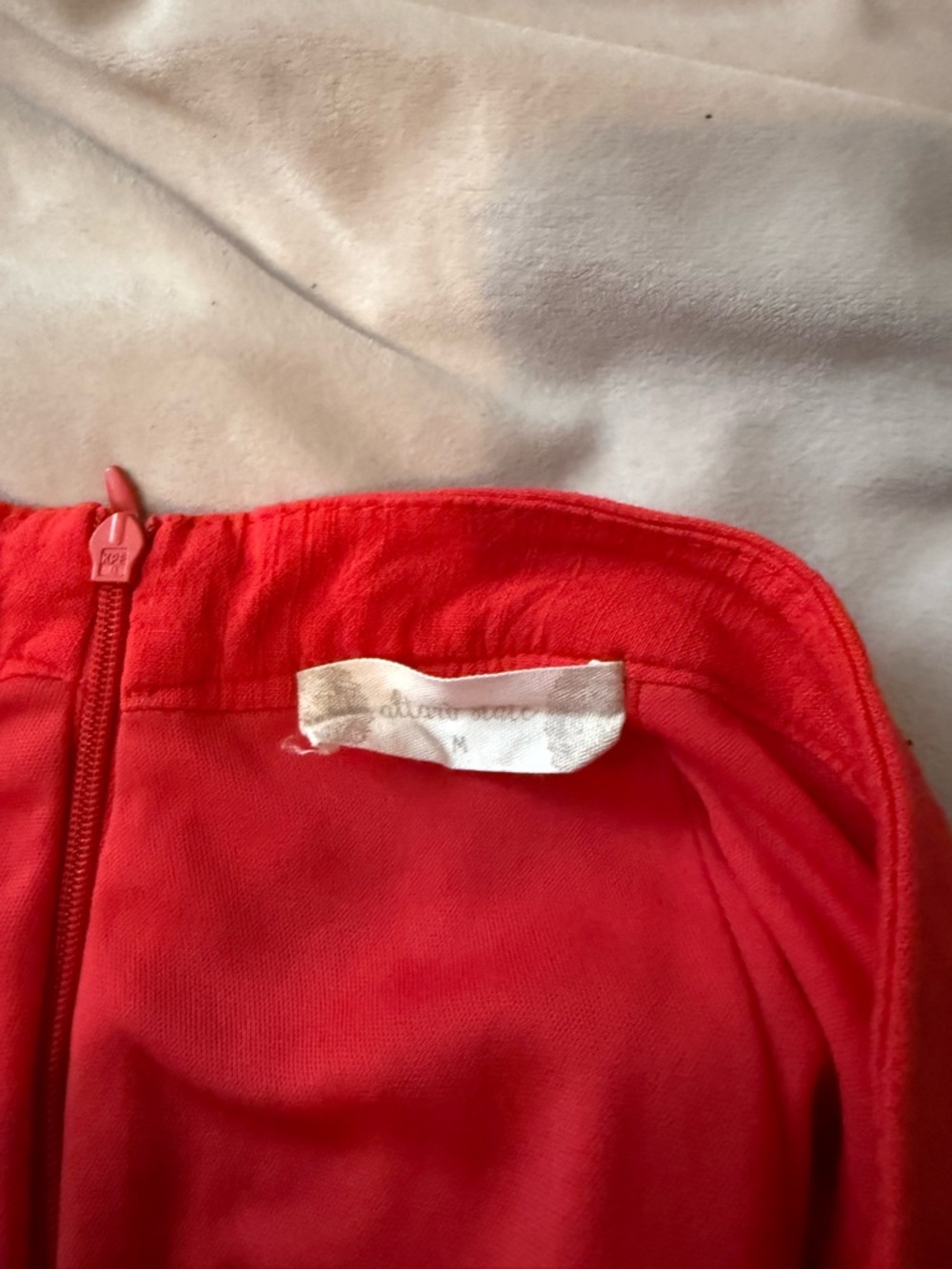 Red Ruffled Wrap Skort - Picture 3 of 3